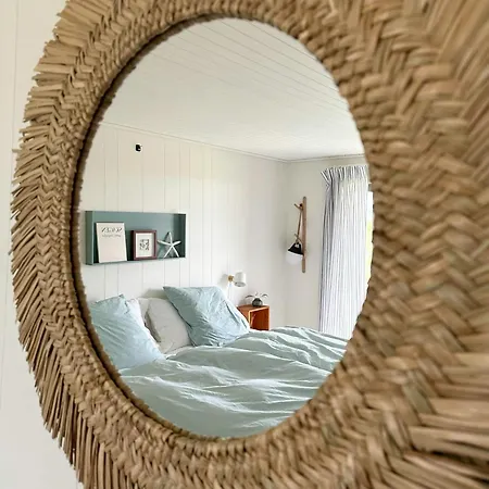 Sea View In Nostalgic 60s Near Dunes