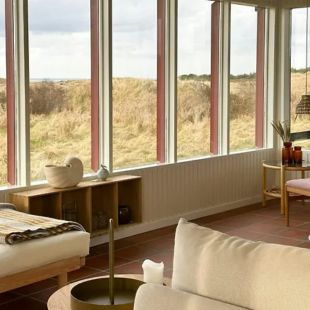 Sea View In Nostalgic 60s Near Dunes