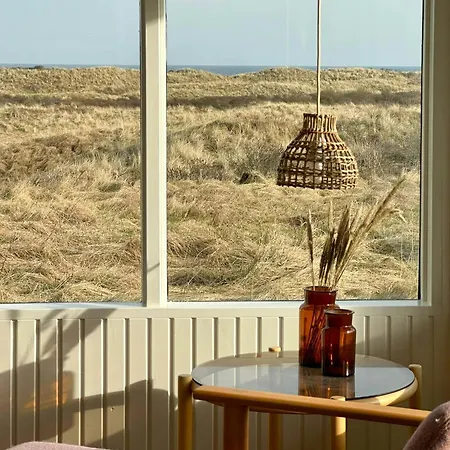 Sea View In Nostalgic 60s Near Dunes * Bindslev