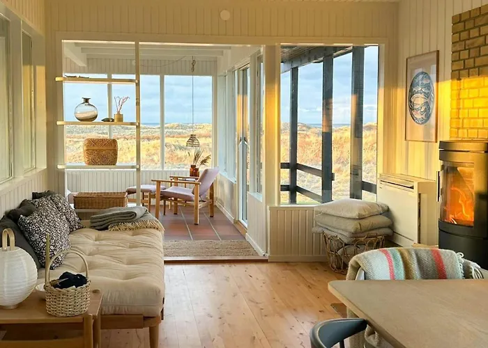 Sea View In Nostalgic 60s Near Dunes Prázdninový dům